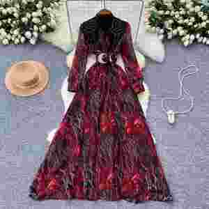 2025 robes de soirée en Satin de luxe personnalisées femmes élégantes longues pour robe de pansement avec perles lourdes et décoration romantique en dentelle - Product Image 2