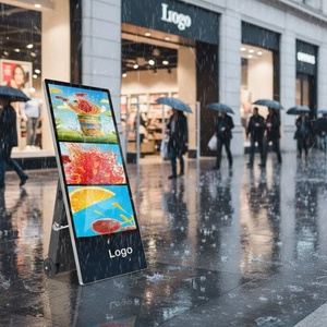 Écrans numériques HBYLCD Totem pour l'extérieur et l'intérieur, affichage mobile 43/32/55 pouces, équipement <span class=keywords><strong>de</strong></span> publicité et <span class=keywords><strong>de</strong></span> marketing <span class=keywords><strong>sur</strong></span> <span class=keywords><strong>internet</strong></span> - Product Image 1