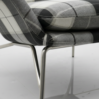 Fauteuil de salon moderne JINYU, fauteuil rembourré, fauteuil de détente, canapé simple, fauteuil pour salon