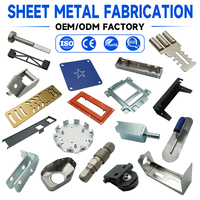Fabrication sur mesure de tôles en acier inoxydable, fabrication d'acier et d'aluminium, service de découpe laser OEM d'usine