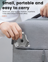 Clé USB 3.0 avec cryptage par empreinte digitale, 4-en-1 OTG, avec porte-clés, double clé USB pour photos
