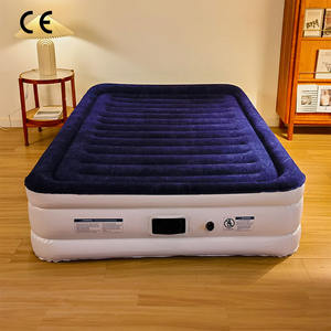 Kasur udara inflating sendiri ukuran Queen, kasur angin sesuai pesanan, tempat tidur berkemah, kasur udara dengan Pompa - Product Image 1