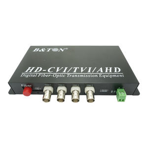 1080p 1/2/4/8/16ch Hd-cvi/TVI/AHD Digital Bnc Video <span class=keywords><strong>Coaxial</strong></span> <span class=keywords><strong>Fibra</strong></span> Convertidor de video óptico - Product Image 5