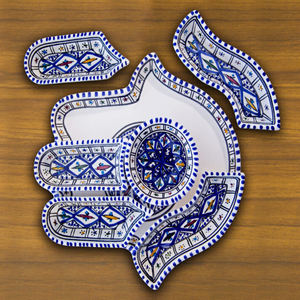 Juego <span class=keywords><strong>de</strong></span> platos <span class=keywords><strong>de</strong></span> cerámica <span class=keywords><strong>de</strong></span> Fátima, diseño personalizado, plato <span class=keywords><strong>de</strong></span> <span class=keywords><strong>restaurante</strong></span> único - Product Image 4