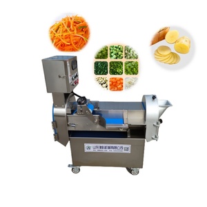 Ticari elektrikli mutfak robotu patates cipsi havuç kavun Dicing kesme makinesi sebze kesici - Product Image 1