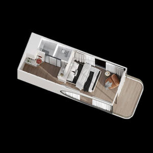 บ้านแบบแยกส่วนสุดหรูบ้านบ้านแคปซูลบ้านจิ๋วบ้านแคปซูล prefabricada - Product Image 6