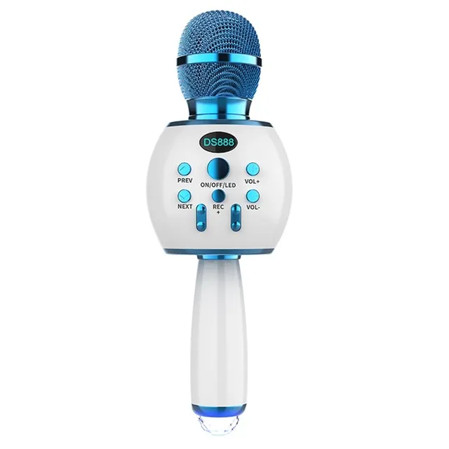 DS888 Top Seller Portable Wireless Karaoke 2 In 1 Multifunction Wireless Microphone And Speaker karaoke