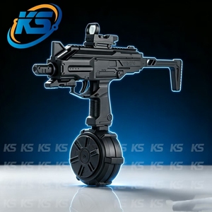 Pistola <span class=keywords><strong>de</strong></span> <span class=keywords><strong>Hidrogel</strong></span> KS, Pistola <span class=keywords><strong>de</strong></span> Juguete Eléctrica <span class=keywords><strong>de</strong></span> Nylon Automática, Lanza Perlas <span class=keywords><strong>de</strong></span> Gel <span class=keywords><strong>de</strong></span> Agua con Efecto <span class=keywords><strong>de</strong></span> Salpicadura para Juegos al Aire Libre - Product Image 3