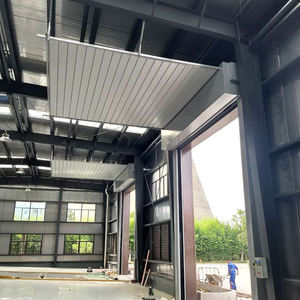 Porte rapide industrielle en alliage d'aluminium, levage standard, rail à 90 degrés, porte automatique à enroulement rapide pour entrepôt et usine - Product Image 2
