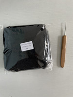 Vente en Gros 100% Cheveux Humains En Vrac Afro Crépus pour Confection de Dreadlocks, Microlocs et Tresses, Couleur Naturelle Pouvant Être Décolorée