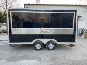 Camion de vente de nourriture Taco Hot Dog entièrement équipé en Chine remorque de chariot de nourriture de rue scooter d'occasion à vendre en Suède - Product Image 4