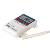 DA806 termometer Digital, dengan Probe Stainless Steel termometer Xiuda kelas makanan