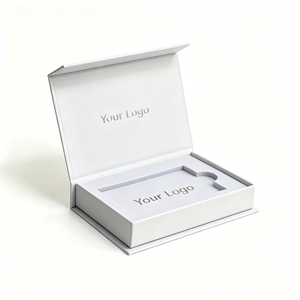 Caja de Regalo de Papel Rígido Plegable Magnética de Lujo para Relojes Inteligentes con Inserto de EVA para Electrónicos - Product Image 4