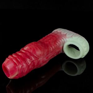 Extensor de Pene de Silicona con Diseño de Nudo Canino para Hombres, para Agrandamiento y Fantasía, de la línea Dog Knot, para Sex Shop - Product Image 4