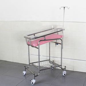 Nouveau-né en acier inoxydable bébé berceau lit bébé maternité pédiatrique - Product Image 2