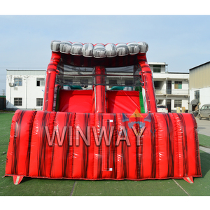 Offre Spéciale nouvelle conception de qualité commerciale Ruby River Run parcours d'obstacles château gonflable toboggan usine personnalisée pour les adultes - Product Image 4