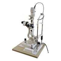 Hot Seller Optics Instruments LS-4 Slit Lamp Microscope LED Light Version 5x with Metal Basement for Optometry
