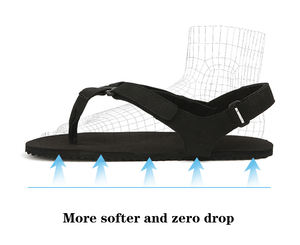 Vente en gros personnalisée en usine, sandales de marche et de randonnée pour adultes, sandales pieds nus avec sangle résistantes aux éraflures pour hommes - Product Image 5