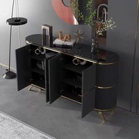 Buffet de style explosif, armoire murale, casier de rangement, console de salon de luxe léger