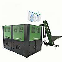 Machine de soufflage de bouteilles en plastique PET entièrement automatique à 3 cavités avec moteur, haute productivité, moulage par étirage-soufflage pour bouteilles de 1000 ml