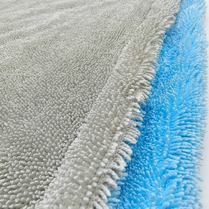 <span class=keywords><strong>Serviette</strong></span> de lavage et de séchage pour voiture en microfibre torsadée 50x80cm, <span class=keywords><strong>serviette</strong></span> de nettoyage pour le detailing automobile, chiffons en microfibre à boucles torsadées - Product Image 4