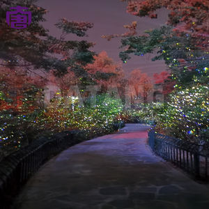 Proyector de Iluminación Láser LED Blanco Artístico para Árboles, Monumentos y Atracciones Turísticas - Product Image 5