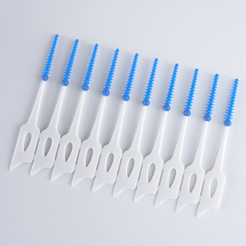 Interdental Brushes Soft Silicone Dental Toothpicks