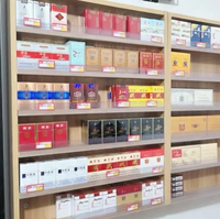 Étagère de présentation pour supermarché Étagère à cigarettes Poussoir à cigarettes pour dépanneur