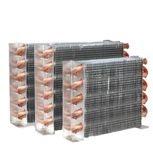 Air Cooled Condenser Copper Tube Heat Exchanger