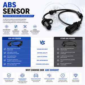 Sensor ABS para Tesla Model S y Model X 2012-2025, 1027170-00-A, 1027171-00-A, 102717000A, Sensor de Velocidad Especializado para Vehículos Eléctricos - Product Image 2