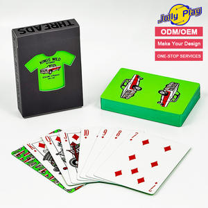 Kostenlose Muster Individuelles Design Bedruckte Belote-Spielkarten Französische Spielkarten mit Eigenem Logo für Familien- und Partyspiele - Product Image 1