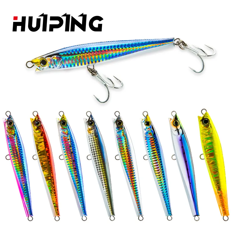 Minnow Fishing Lures 95mm 40g Winter Fishing Baits Sinking Minnow Isca Artificial Pesca Hard Bait Plastic Saltwater lure