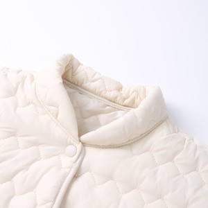 Vêtements <span class=keywords><strong>d</strong></span>'extérieur chics pour femmes, <span class=keywords><strong>manteau</strong></span> court matelassé avec surpiqûres ondulées, élégant, <span class=keywords><strong>chaud</strong></span> et confortable pour toute la journée - Product Image 4