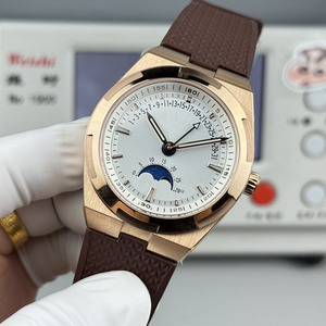 Montre de luxe haut de gamme pour homme, phase de lune dorée, multifonctionnelle — Montre automatique mécanique de style designer pour affaires - Product Image 6