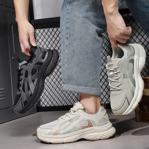 Zapatillas Deportivas de Alta Calidad para Mujer, Antideslizantes, con Parte Superior de PU, Cómodas, con Cordones, Estilo Baloncesto, para Caminar - Product Image 4