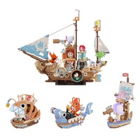 Vente en gros de boîtes mystères authentiques POPMART, ensemble de blocs de construction Labubu Mermaid Search, jouet de collection tendance