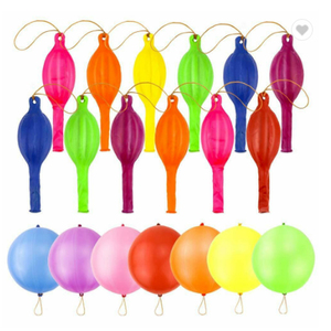 ลูกโป่งเจาะรู DJTSN Neon 18 "50 ลูก  ลูกโป่งเจาะรูสำหรับเด็ก งานหนัก ทนทาน พร้อมสายรัดยาง - Product Image 1