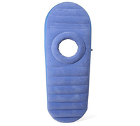 Tapis de yoga de grossesse gonflable en velours avec trou pour femmes enceintes matelas à air intérieur et extérieur