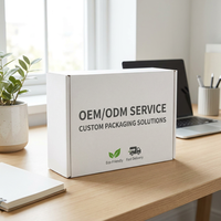 Boîte en carton blanc personnalisée pour les boules protéinées, emballage de collations en petites quantités, vente en gros avec impression de logo