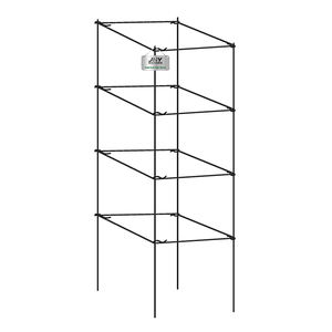 برج طماطم مربع أخضر بولي كلوريد الفينيل مغطى بالفولاذ اقفاص طماطم لتسلق الخضروات - Product Image 5