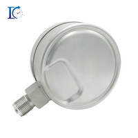 Manufacturer DACHENG Fully Stainless Steel Glycerin FilledIndustrial Pressure Gauge 100mm Dial