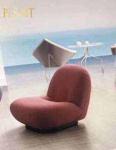 Nordic Silver Teddy Fabric Living Room <strong>Chair</strong> with Sherpa Coffee Stool Leather Corner Sofa <strong>Rocking</strong> Seating for Dining <strong>on</strong> <strong>Sale</strong> - Product Image 5