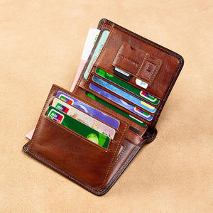 Fashion High Quality RFID Classic Style <b>Wallet</b> Genuine Leather Men <b>Wallets</b> Short Male Purse <b>Card</b> Holder <b>Wallet</b> Men - Product Image 4