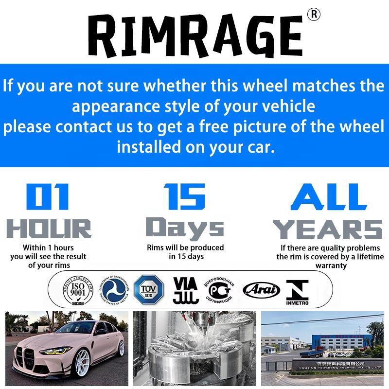 Forgiato Trimestre Forged Wheels T6061 5x100 5x112 5x114.3 5x120 Two-Piece1718 19 20Inch Custom Alloy Sport Rims for BMW Toyota