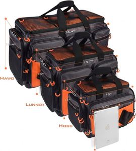 Bolsa de Pesca Acolchada Impermeable de Gran Capacidad, Nueva Colección 2024 de Fábrica BSCI, Bolsa Táctica para Aparejos de Pesca en Agua Salada - Product Image 6