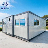 Şebekeden Bağımsız 40Ft 20Ft Prefabrik Genişletilebilir Konteyner Ev 1 2 3 4 5 Yatak Odalı Modern Fiyatlı Modüler Ev Ek Birimi