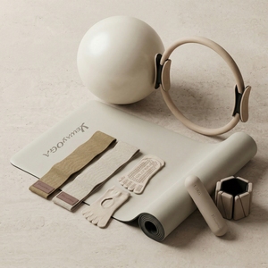 Kit de Fitness Mayorista Personalizado para Entrenamiento de Fuerza con Mancuernas y Barras Antideslizantes de Metal y Silicona Ecológicas para Uso Doméstico y <span class=keywords><strong>Pilates</strong></span> - Product Image 3