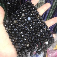 Perles plates en onyx noir de 10 mm, perles carrées en agate noire naturelle, perles en vrac, brin de 15 pouces pour la fabrication de bijoux
