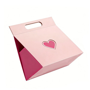 Custom Logo Luxury <b>Magnetic</b> <b>Box</b> Closure paperboard Boxes Folding Eco-Friendly UV Printing Embossing Gift <b>Box</b> Handle - Product Image 5