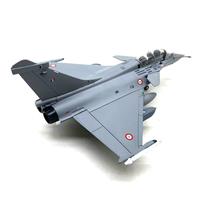 Modèle d'avion de chasse biplace Rafale de type B de l'Armée de l'Air indienne à l'échelle 1:72 - Modèle d'avion en métal moulé sous pression